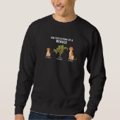 The Evolution Of A Beagle Beagle Dog Mom  Beagle Sweatshirt (Vorderseite)