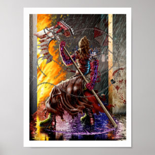 "The Executioner" - Poster von Tracy Lesch