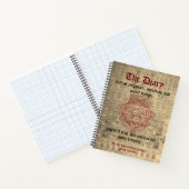 The Exorcist's Enigma: Mystisches Diary-Notebook Notizblock (Innenseite)