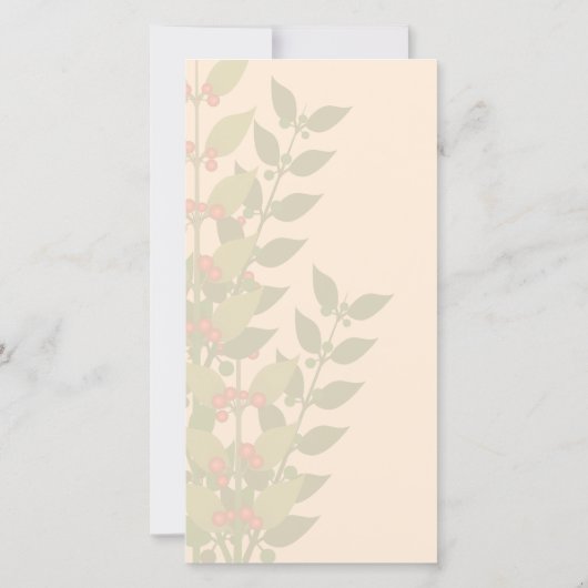 The Expectant Madonna with Saint Joseph Flat Card (Rückseite)