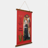 The Expectant Madonna with Saint Joseph Wandteppich Mit Holzrahmen (Gewinkelt)