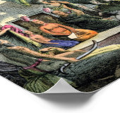 The Expedition Party and King Kamehameha I Poster (Ecke)