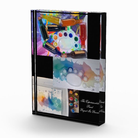 The Experimental Paint Project In Process Fotoblock (Rechts)