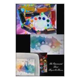 The Experimental Paint Project In Process Fotodruck