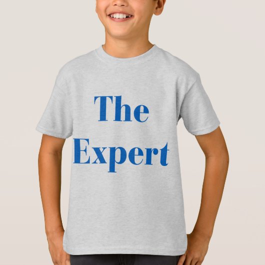 "The Expert" - Trump T-Shirt (Vorderseite)