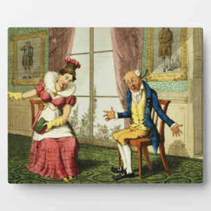 The Expostulation, pub. by G. Humphrey, 1821 (colo Fotoplatte