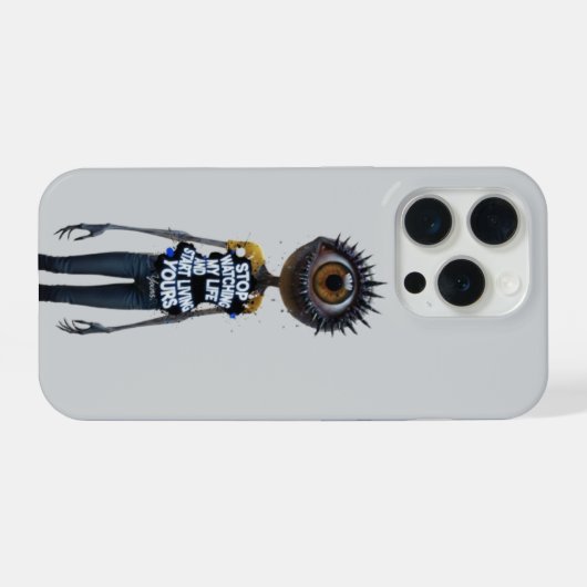 The Eye And Word Collection iPhone Hülle (Rückseite (Horizontal))