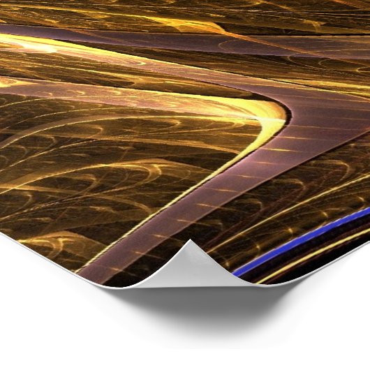 The Eye of Gold - Poster (Ecke)