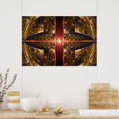 The Eye of Gold - Poster (Küche)