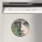 The Eyes - Originelle moderne Kunst Magnet (In Situ (Geschirrspüler))