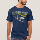 The F18 T-Shirt (Vorderseite)