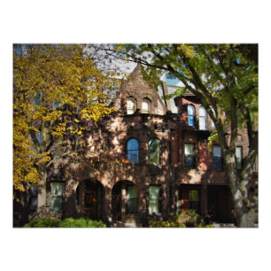 "The F. Scott Fitzgerald House" Fotodruck