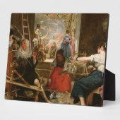 The Fable of Arachne, oder The Spinners, c.1657 (Ö Fotoplatte (Seite)