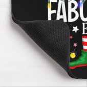 The Fabulous Elf Christmas Family Pajama Party  Mousepad (Ecke)