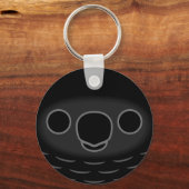 The face of a Pesquet's parrot Schlüsselanhänger (Vorderseite)