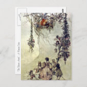 "The Fairies Accent" Postkarte (Vorne/Hinten)