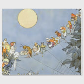 "The Fairies Birthday" von Heath Robinson Geschenkpapier (Flach)