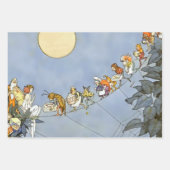 "The Fairies Birthday" von Heath Robinson Geschenkpapier Set (Vorderseite)