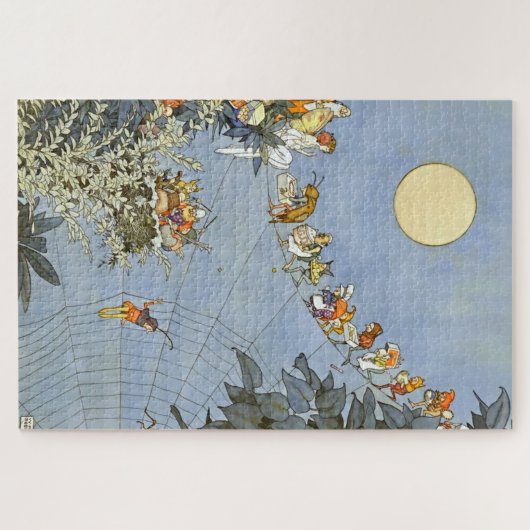 "The Fairies Birthday" von Heath Robinson Puzzle (Horizontal)