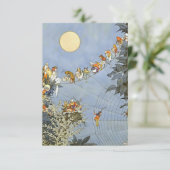 "The Fairies Birthday" von Heath Robinson RSVP Karte (Stehend Vorderseite)