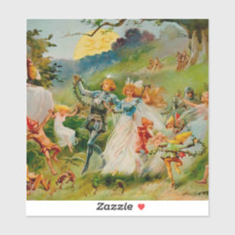“The Fairy Dance” by ES Hardy Aufkleber
