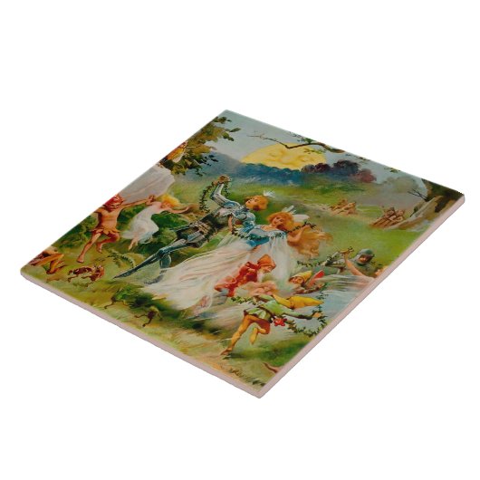 "The Fairy Dance" von ES Hardy Fliese (Seite)