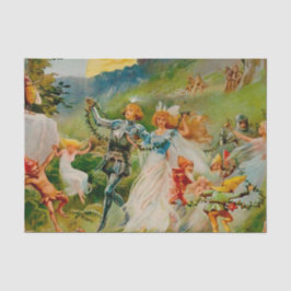 "The Fairy Dance" von ES Hardy Seidenpapier