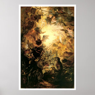 The Fairy Haunt von Florence Vernon Poster
