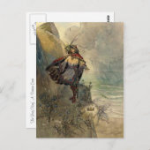 "The Fairy King" Postkarte (Vorne/Hinten)