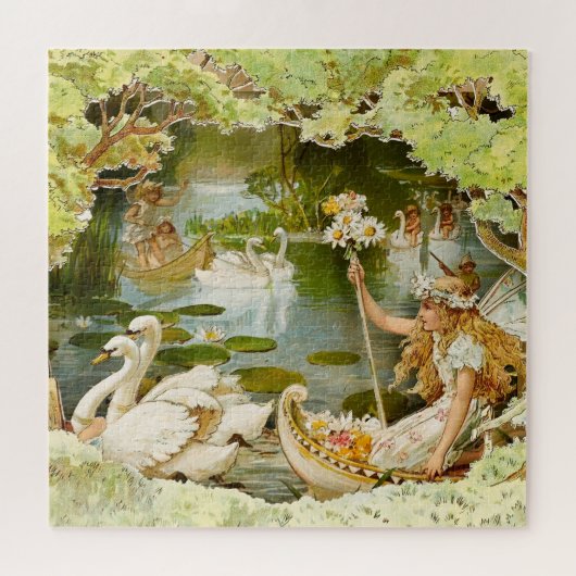 „The Fairy Lake“ von E S Hardy Puzzle (Horizontal)