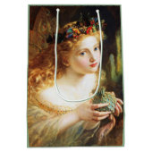 The Fairy Queen - Sophie Anderson Mittlere Geschenktüte (Rückseite)