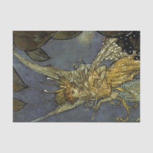 "The Fairy Queen" von Edmund Dulac Seidenpapier