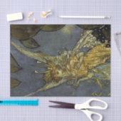 "The Fairy Queen" von Edmund Dulac Seidenpapier (Handwerk)