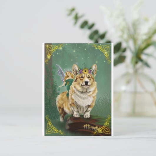 The Fairy Steed Postkarte (Stehend Vorderseite)