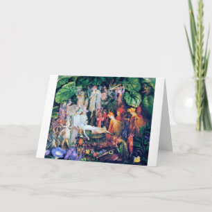 The Fairy's Funeral, John Anster Fitzgerald Karte