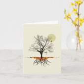 The Fall Karte (Gelbe Blume)