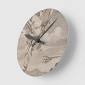 The Fall of Icarus, 1731 (engraving) Runde Wanduhr (Winkel)