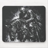 The Fallen Knight von BurnsInHell Mousepad (Vorne)