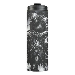 The Fallen Knight von BurnsInHell Thermosbecher