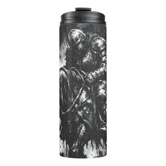 The Fallen Knight von BurnsInHell Thermosbecher (Vorderseite)