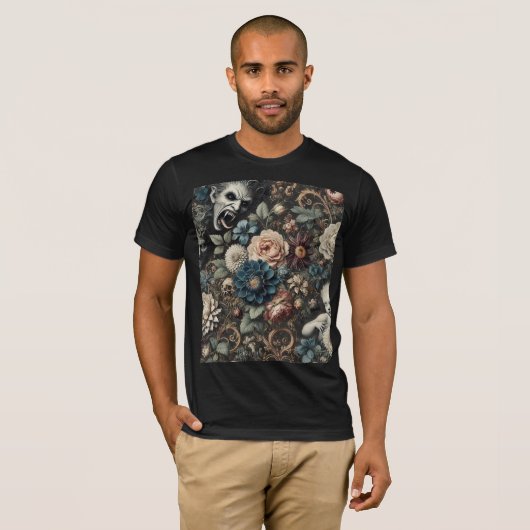 The Fallen Nursery – Gothic Wearable Art T-Shirt (Vorne ganz)
