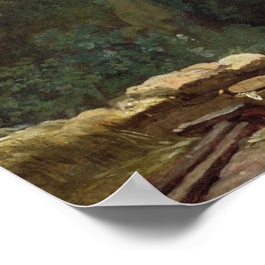 The Falls of Tivoli Poster (Ecke)