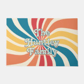 The Family Name 70s Sunburst Fußmatte (Vorderseite)