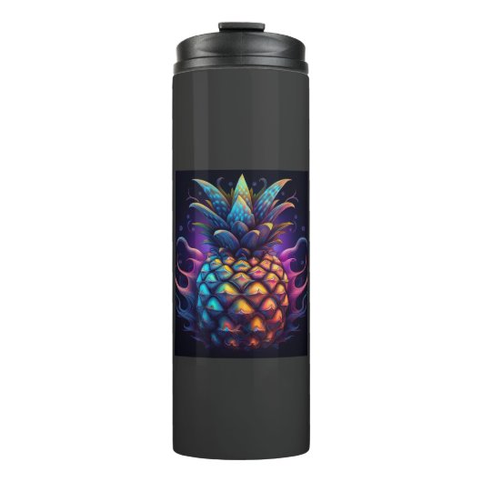 The Famous Mandelbrot Pineapple Thermosbecher (Vorderseite)