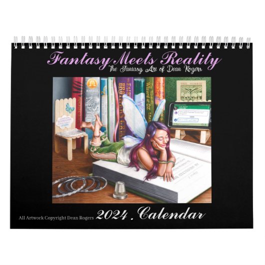 The Fantasy Art of Dean Rogers 12 Monate Kalender (Titelbild)