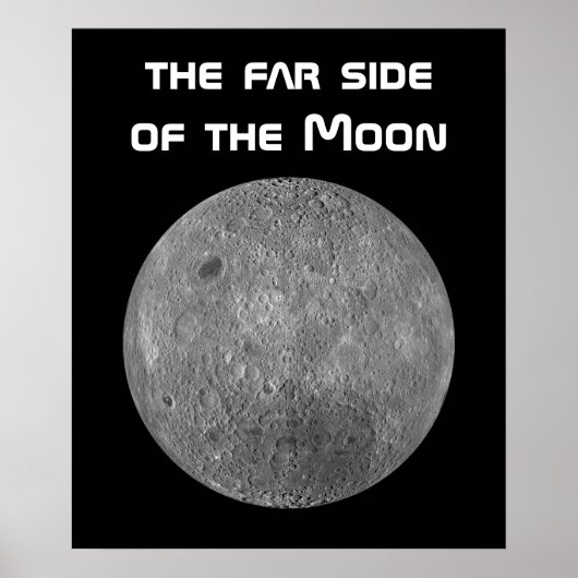 The Far Side of The Moon Poster (Vorne)