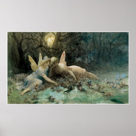The Faries: Ein von Shakespeare Gezeichnet Gespens Poster (Vorne)