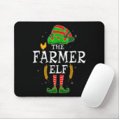 The Farmer Elf Group Matching Family Christmas Far Mousepad (Mit Mouse)