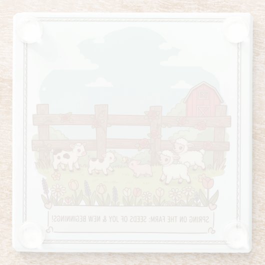 the farms animals  glasuntersetzer (Rückseite)