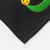 The Farting Elf Family Christmas Pajama Party  Fleecedecke (Ecke)